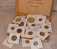 RARE US COINS-ESTATE-SILVER-GOLD IN OLD CIGAR BOX!!